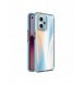 Spring Case för Realme 9 Pro+ / Realme 9 silikonöverdrag med ram ljusblå