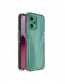Spring Case fodral för Realme 9 Pro silikonskydd med ram svart