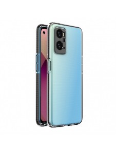 Spring Case Cover för Realme 9i, Oppo A36 / A76 / A96 silikonskydd med ram svart