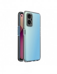 Spring Case Cover för Realme 9i, Oppo A36 / A76 / A96 silikonskydd med ram svart
