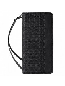 Magnet Strap Fodral för Samsung Galaxy A23 5G Flip Wallet Mini Lanyard Stand Svart