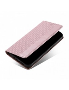 Magnet Strap Case Fodral För Samsung Galaxy A23 5G Flip Wallet Mini Lanyard Stand Rosa
