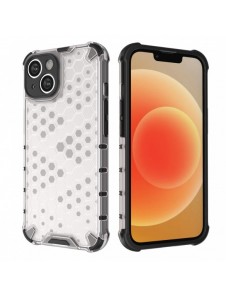 Honeycomb-fodral för iPhone 14 pansarhybridskal blå