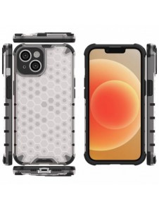 Honeycomb-fodral för iPhone 14 pansarhybridskal blå