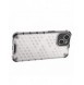Honeycomb-fodral till iPhone 14 Plus pansarhybridskal svart