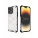 Honeycomb-fodral till iPhone 14 Pro pansarhybridskal blå