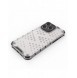 Honeycomb-fodral till iPhone 14 Pro Max pansarhybridskal svart
