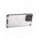 Honeycomb-fodral till iPhone 14 Pro Max pansarhybridskal svart