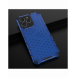 Honeycomb-fodral till iPhone 14 Pro Max pansarhybridskal blå