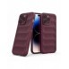 Magic Shield Case-fodral till iPhone 14 Pro Max elastiskt pansarfodral i vinröd