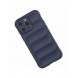 Magic Shield Case-fodral till iPhone 14 Pro Max elastiskt pansarfodral i vinröd
