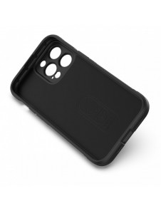 Magic Shield Case-fodral för iPhone 14 Pro Max flexibelt bepansrat mörkblått skal