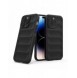 Magic Shield Case-fodral för iPhone 14 Pro Max flexibelt bepansrat mörkblått skal