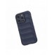 Magic Shield Case-fodral till iPhone 14 Pro elastiskt pansarskal i vinrött