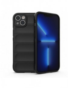Magic Shield Case fodral för iPhone 14 Plus flexibelt pansarskal svart