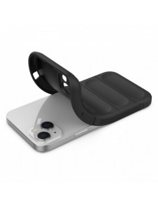 Magic Shield Case fodral för iPhone 14 Plus flexibelt pansarskal svart