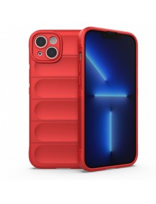 Magic Shield Case-fodral för iPhone 14 Plus flexibelt pansarskal rött