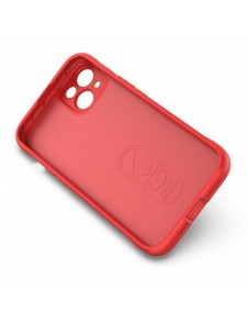 Magic Shield Case-fodral för iPhone 14 Plus flexibelt pansarskal rött