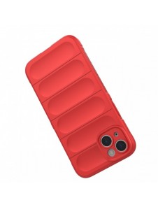 Magic Shield Case-fodral för iPhone 14 Plus flexibelt pansarskal rött