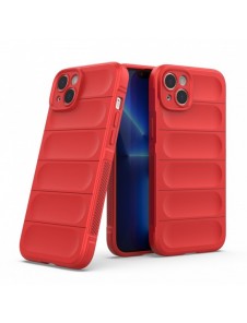 Magic Shield Case-fodral för iPhone 14 Plus flexibelt pansarskal rött