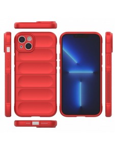 Magic Shield Case-fodral för iPhone 14 Plus flexibelt pansarskal rött