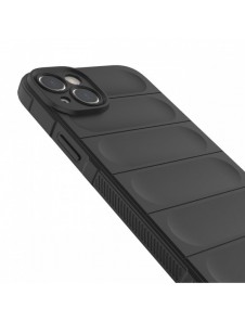 Magic Shield Case fodral för iPhone 14 Plus elastiskt pansarfodral i vinröd