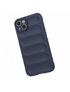 Magic Shield Case fodral för iPhone 14 Plus elastiskt pansarfodral i vinröd