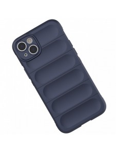 Magic Shield Case-fodral för iPhone 14 Plus flexibelt bepansrat mörkblått skal
