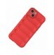 Magic Shield Case-fodral för iPhone 14 Plus flexibelt bepansrat mörkblått skal