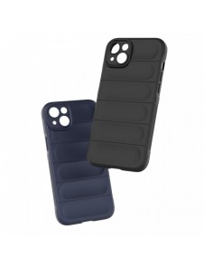Magic Shield Case-fodral för iPhone 14 Plus flexibelt bepansrat mörkblått skal
