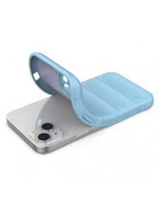 Magic Shield Case-fodral för iPhone 14 Plus flexibelt pansarfodral ljusblått