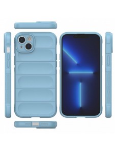 Magic Shield Case-fodral för iPhone 14 Plus flexibelt pansarfodral ljusblått