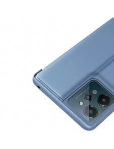 Clear View Case-fodral för Realme C31 flip-fodral svart