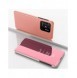 Clear View Case-fodral för Xiaomi Redmi 10C-fodral med en flik rosa