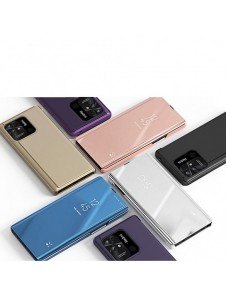 Clear View Case-fodral till Xiaomi Redmi 10C flip-fodral blå