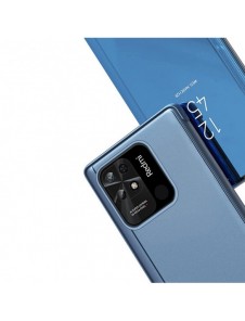 Clear View Case-fodral till Xiaomi Redmi 10C flip-fodral blå
