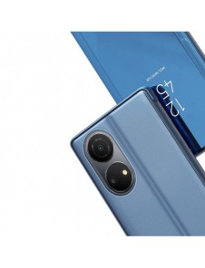 Clear View Case-fodral för Honor X8 flip-fodral svart