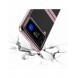 Plätering Fodral för Samsung Galaxy Z Flip 4 skal med en svart metallram