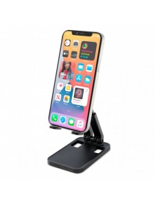 Vikbart telefonställ för surfplatta (K15) - svart