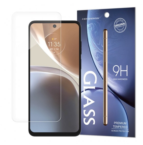 Standard härdat glas Fall av härdat glas för Motorola Moto G32 9H
