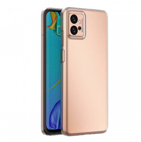 Ultra Clear 0,5 mm fodral för Motorola Moto G32 tunt skal transparent
