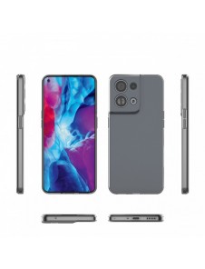 Ultra Clear 0,5 mm fodral för Oppo Reno 8 Pro tunt fodral transparent