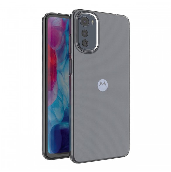Ultra Clear 0,5 mm fodral för Motorola Moto E32 tunt skal transparent