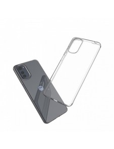 Ultra Clear 0,5 mm fodral för Motorola Moto E32 tunt skal transparent