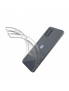 Ultra Clear 0,5 mm fodral för Motorola Moto E32 tunt skal transparent