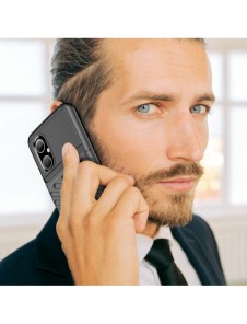 Thunder Case Xiaomi Poco M4 5G silikon pansarfodral svart