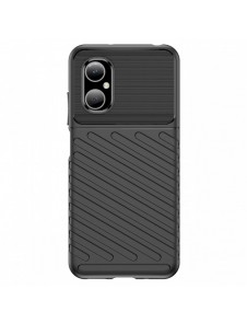Thunder Case Xiaomi Poco M4 5G silikon pansarfodral svart