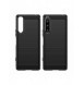 Carbon Case för Sony Xperia 5 IV flexibelt silikon kolfodral svart