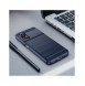 Carbon Case Cover för Xiaomi Redmi Note 11E /Redmi 10 5G / Redmi 10 Prime+ 5G / Poco M4 5G Flexibelt Silikon Carbon Cover Blu