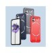 Carbon Case Nothing Telefon 1 flexibel silikon kolfodral svart